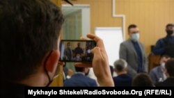 Сергій Стерненко в залі суду, Одеса, 23 квітня 2021 року