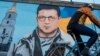 O pictură murală din Poznan/Polonia, a artistului KAWU îl înfățișează pe Volodimir Zelenski drept Harry Potter, iar semnul de pe fruntea acestuia invocă litera Z folosită ca semn de identificare militară, dar și de propagandă, de către Rusia în timpul invaziei asupra Ucrainei.