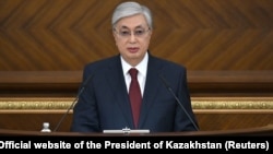 Kazakh President Qasym-Zhomart Toqaev (file photo)