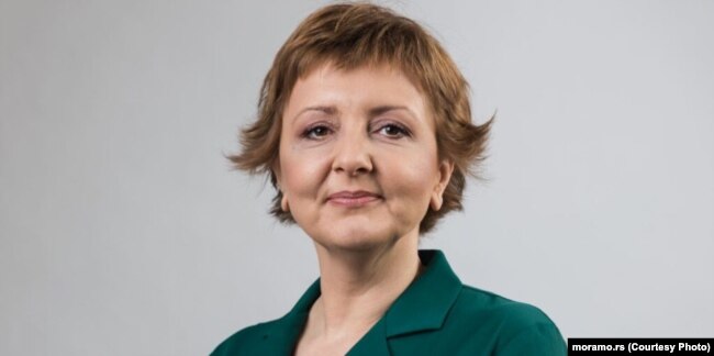 Biljana Stojkoviq, kandidate për presidente nga koalicioni “Ne duhet!”
