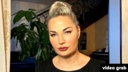 Мария Максакова во время записи интервью, март 2022 года