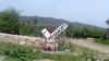 Nagorno-Karabakh - A sign outside the village of Khramort.