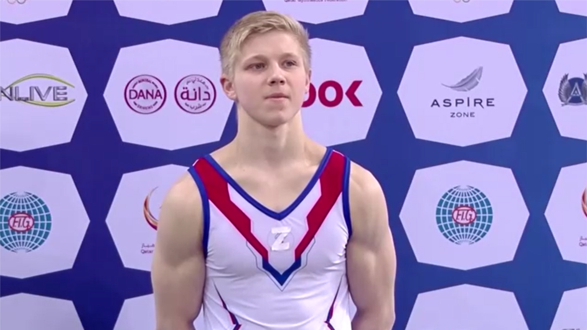 Российский гимнаст поплатился за букву Z: его дисквалифицировали