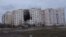 Оштетени станбени згради од гранатирањето на Мариупол