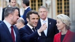 Criza din Ucraina este discutată de liderii UE la Versailles