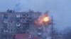 'Who Will Bring Back Our Children?' Russian Tanks Shell Residential Buildings In Mariupol screen grab