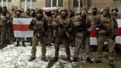 Беларускі батальён імя Кастуся Каліноўскага. Сакавік 2022 году. Архіўнае фота