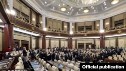 Парламенттің бірлескен отырысы. Нұр-Сұлтан, 16 наурыз 2022 жыл.