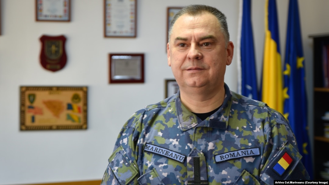 Col. Vasile Doru Marineanu, președintele Societății de Psihologie Militară a MApN.