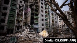 Житловий будинок, зруйнований в результаті обстрілу російських військових. Чернігів, 4 березня 2022 року