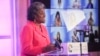 U.S. Ambassador Linda Thomas-Greenfield addresses an awards ceremony at the State Department in Washington on March 14.