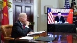 Joe Biden amerikai és Hszi Csin-ping kínai elnök virtuális találkozója 2021. november 15-én