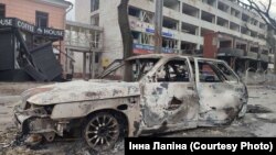 Наступствы ракетных абстрэлаў у Марыюпалі