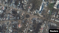 Сумы на спутниковом снимке, иллюстрационное фото 
