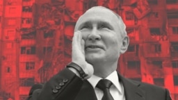 Президентът на Русия Владимир Путин. Колаж