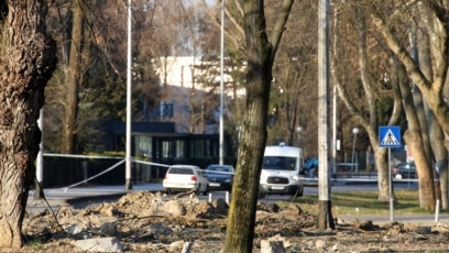 Вонен дрон се разби в Загреб Той е руско производство