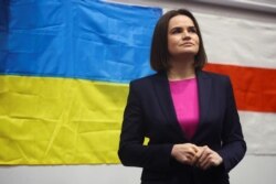 Liderja e opozitës bjelloruse, Sviatlana Tsikhanouskaya.