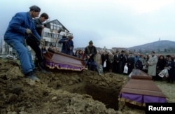 Bosko Brkic and Admira Ismic are buried in Lions Cemetery in Sarajevo.