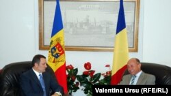 Vlad Filat și Traian Băsescu la Iași