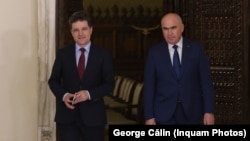 Președintele Nicușor Dan și premierul Ilie Bolojan (imagine de arhivă).