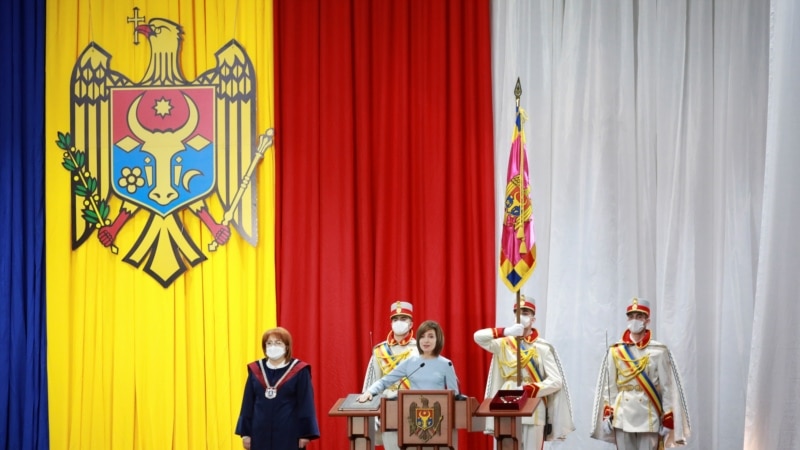 Predsednica Moldavije zvanično preuzela dužnost 