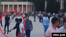 Բողոքի ցույց Գյանջայում, 10-ը հուլիսի, 2018թ․ 