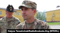 Американський підполковник Роберт Трейсі на Яворівському полігоні, Львівська область, 2 травня 2019 року