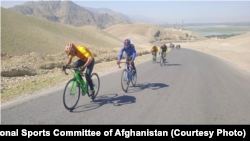 رقابت بایسکیل رانی در افغانستان