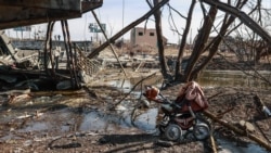 Киев яқинидаги Ирпень шаҳри манзаралари (архив сурати)