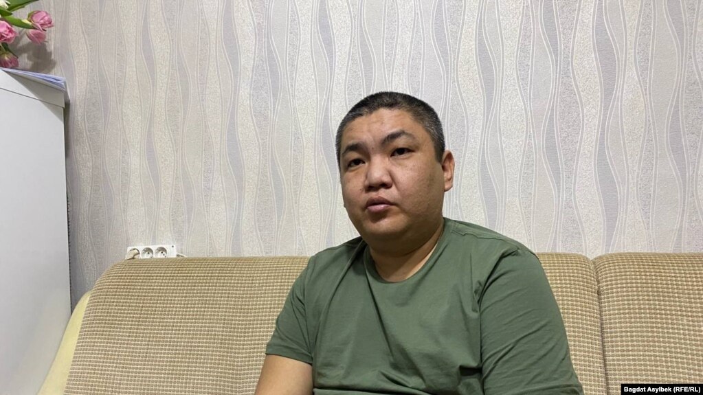 Житель Алматы Тимур Ким, ранее обвиненный в участии в массовых беспорядках в связи с январскими событиями и заявивший о пытках.