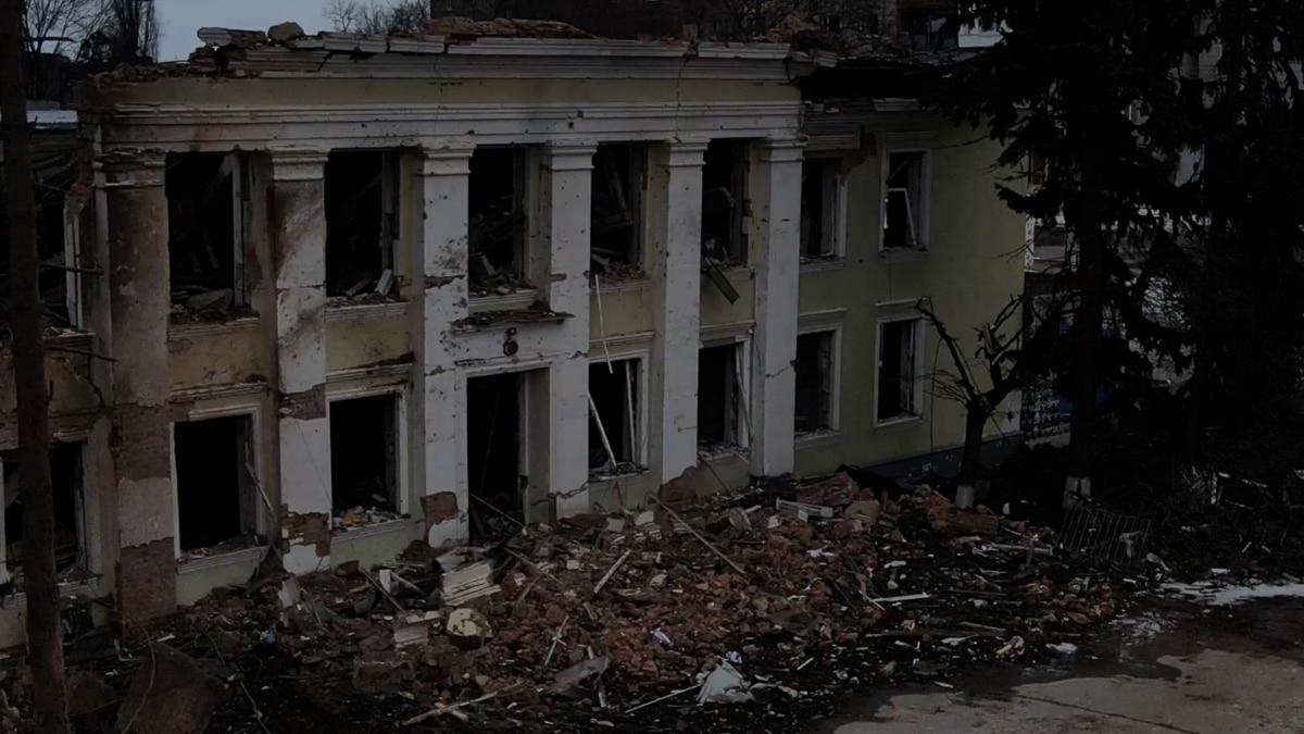 Drone Footage Shows Extensive Damage In Eastern Ukraine's Sumy Region