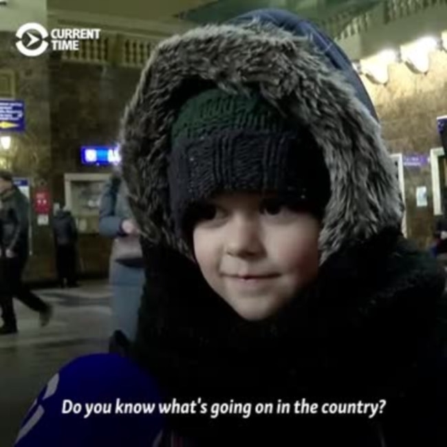 'Evil People Kill': What Ukrainians Are Saying As They Flee Russian Attacks On Civilians