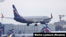 The EU blacklist includes all major Russian air carriers, including Aeroflot. (file photo)