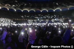 Concert susținut pe Arena Națională.