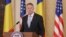 Romania, kalus iohannis conference with kamala harris
