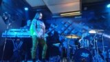 Serbia -- Ukranian singer Sasha Polovinska at a humanitarian concert in Belgrade, March 10, 2022 