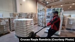 Produsele trimise în Ucraina sunt transmise în condiții de transport și siguranță speciale.