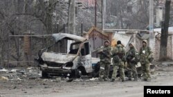 Расейскія сілы ў Данецкай вобласьці, сакавік 2022