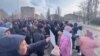 У Мелітополі мітингують на підтримку викраденого російськими військовими мера