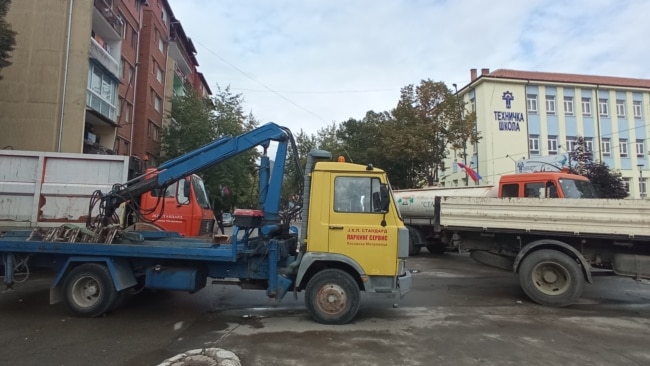 Bllokada në Mitrovicë të Veriut pas aksionit kundër kontrabandës Bllokada në Mitrovicë të Veriut pas aksionit kundër kontrabandës