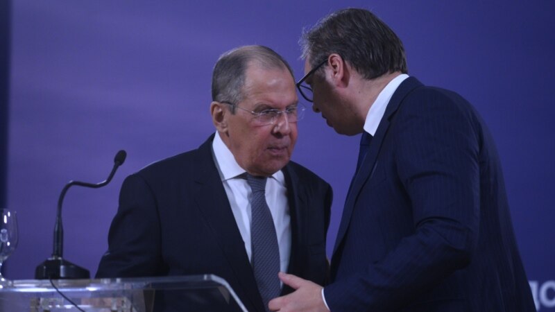Lavrov i Vučić u Beogradu: Čvrsta podrška Rusije u rešavanju pitanja Kosova