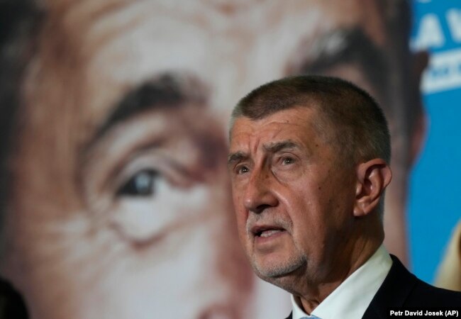 Kandidati për president të Çekisë, Andrej Babis.