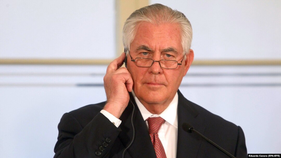 Госсекретарь США Рекс Тиллерсон