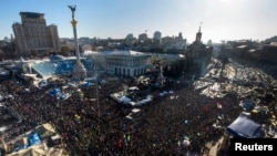 Centrul Kievului astăzi, 2 februarie.