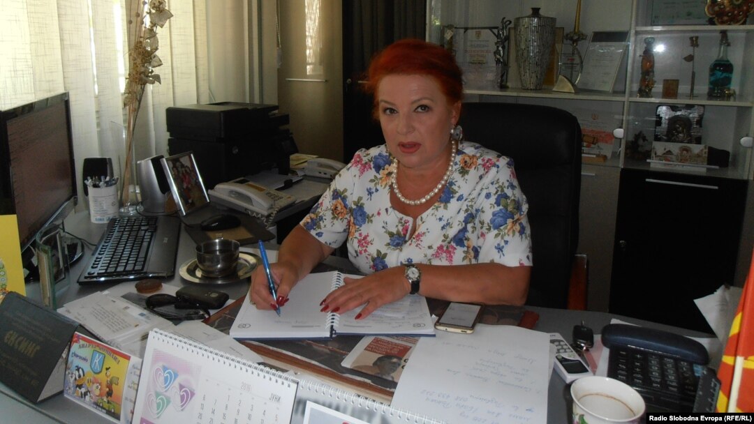 Марина Алексовска, директорна на детска градинка во Куманово.