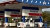 Stație de alimentare cu carburanți din Tiraspol a concernului Sheriff. În septembrie, carburanții și resursele energetice au constituit peste jumătate din importurile din regiunea transnistreană 