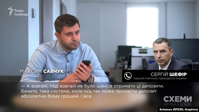 Сергій Шефір прямо каже, що система не давала шансів повернути гроші