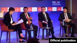 Premijer Zoran Zaev započeo je Samit o Zapadnom Balkanu u organizaciji londonskog lista"The Economist", 14 oktobar 2021.