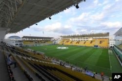The Sheriff soccer club's stadium in Tiraspol. (file photo)