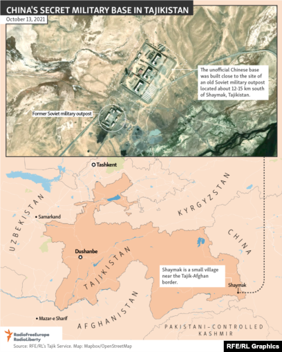 From A Secret Base in Tajikistan, China's War On Terror Adjusts To A New  Reality